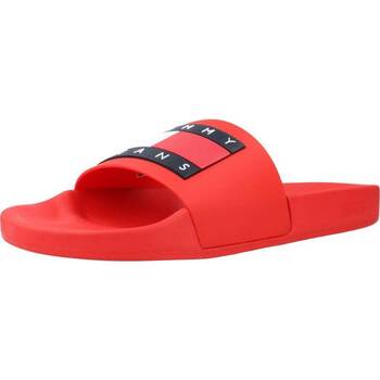 Zapatos Hombre Chanclas Tommy Jeans POOL SLIDE ESS Rojo