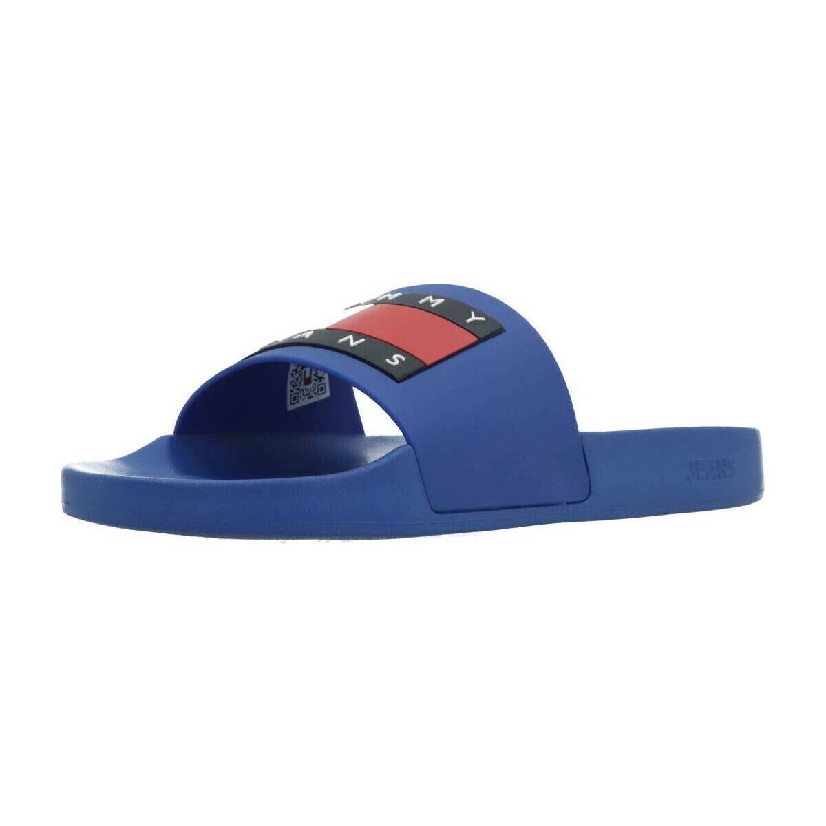 Zapatos Hombre Chanclas Tommy Jeans POOL SLIDE ESS Azul