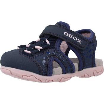 Zapatos Niña Sandalias Geox B SANDAL FLAFFEE GIR Azul