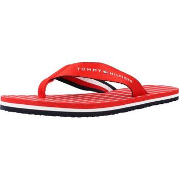 Zapatos Mujer Chanclas Tommy Hilfiger ESSENTIAL ROPE SAN Rojo