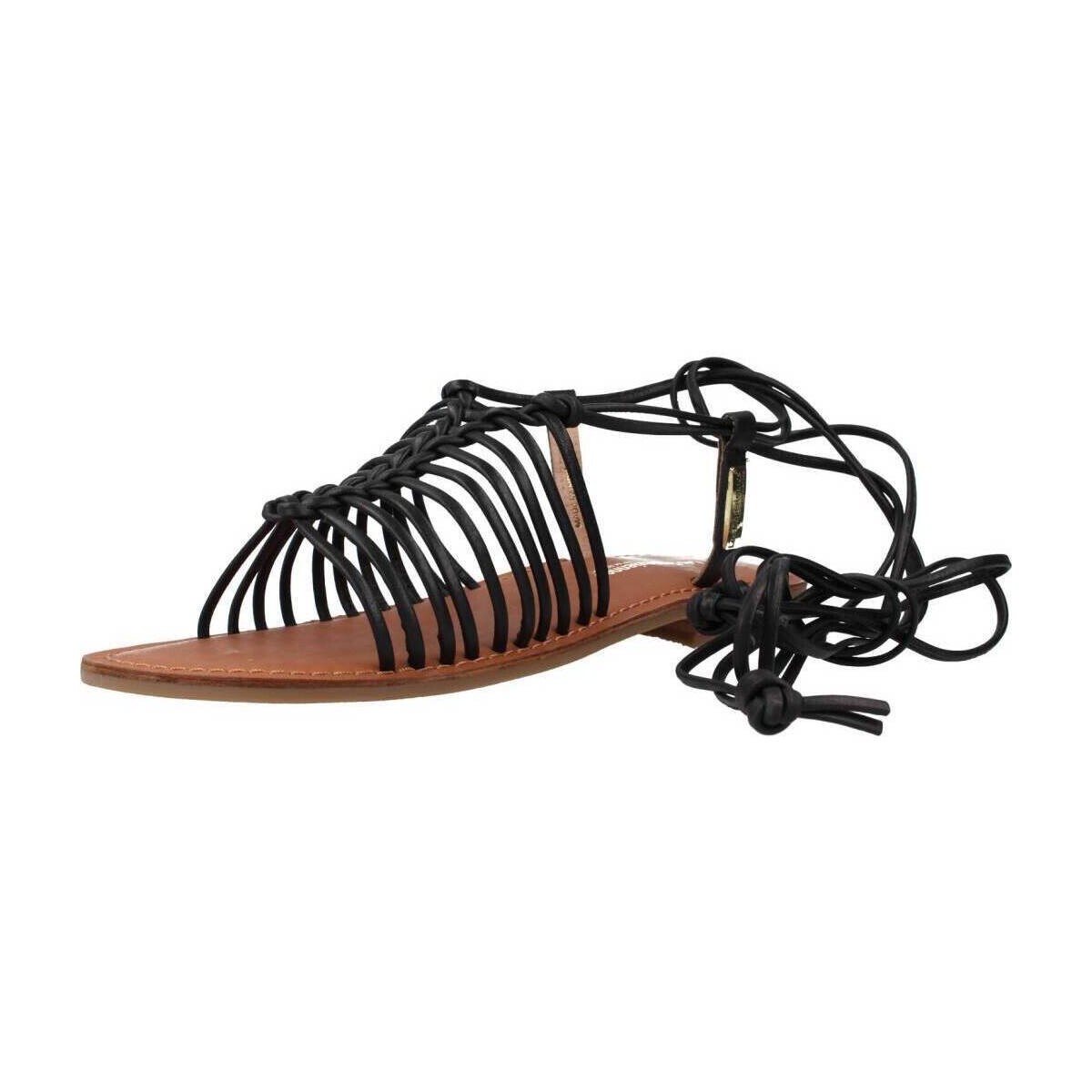 Zapatos Mujer Sandalias Les Tropéziennes par M Belarbi IDYLLE Negro