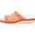 Zapatos Mujer Pantuflas Nordikas VICHY Naranja
