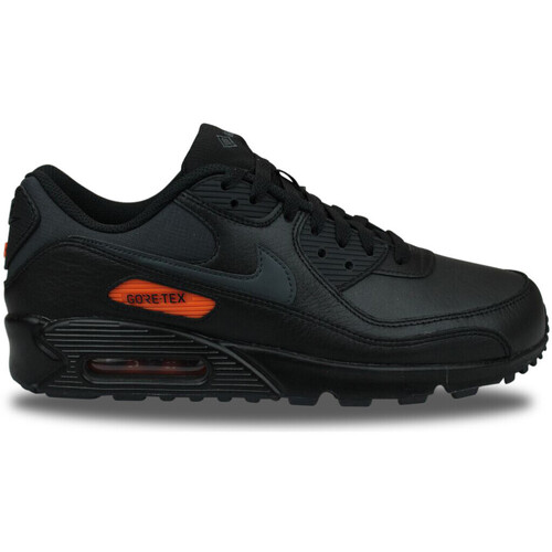 Zapatos Hombre Zapatillas bajas Nike Air Max 90 Gore-Tex Black Orange Negro