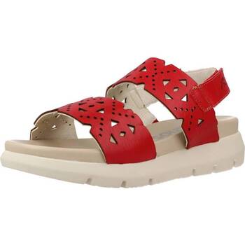 Zapatos Mujer Sandalias Fluchos F1710 Rojo