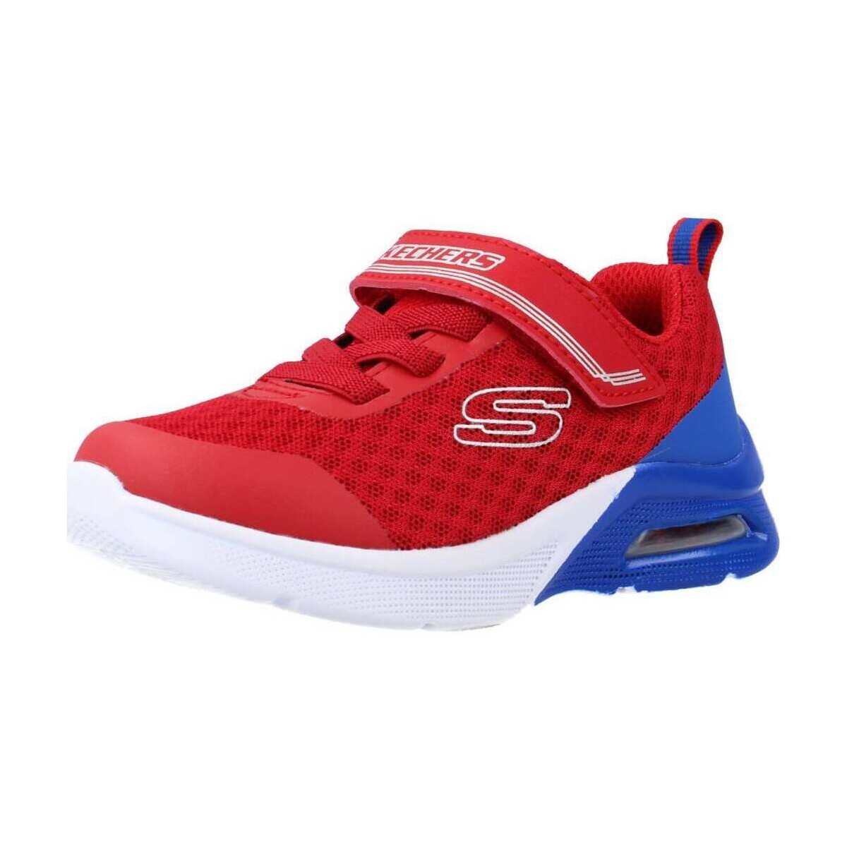 Zapatos Niño Zapatillas bajas Skechers MICROSPEC MAX Rojo