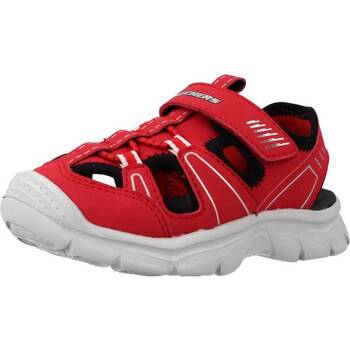 Zapatos Niño Sandalias Skechers RELIX Rojo