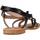 Zapatos Mujer Sandalias Les Tropéziennes par M Belarbi HEPIFANY Negro