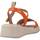 Zapatos Mujer Sandalias Doralatina 50121D Naranja