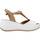 Zapatos Mujer Sandalias Repo 13265R Blanco