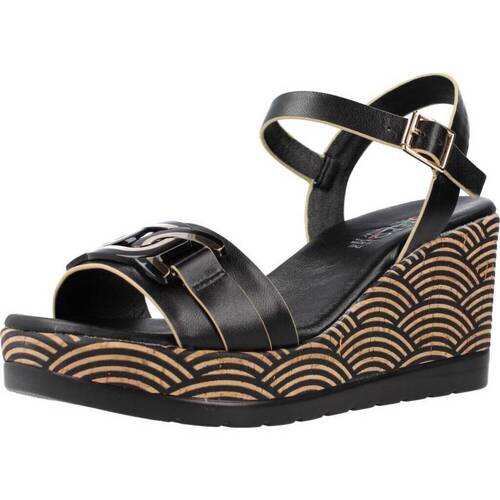 Zapatos Mujer Sandalias Repo 51266R Negro
