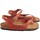 Zapatos Mujer Multideporte Interbios Sandalia señora INTER BIOS 7164 teja Rojo