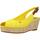 Zapatos Mujer Sandalias Tommy Hilfiger ICONIC ELBA SLING BACK W Amarillo