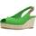 Zapatos Mujer Sandalias Tommy Hilfiger ICONIC ELBA SLING BACK W Verde