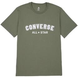 textil Hombre Camisetas manga corta Converse 10024566-A19 Verde