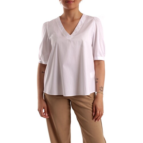 textil Mujer Camisas Emme Marella GISELE1 Blanco