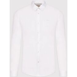 textil Hombre Camisas manga larga Guess M1YH20 W7ZK1-G011 PURE WHITE Blanco