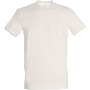 textil Hombre Camisetas manga corta Sols Imperial Blanco