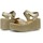 Zapatos Mujer Sandalias Andares 843769 Oro