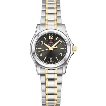 Relojes & Joyas Mujer Relojes analógicos Swiss Military By Chrono Swiss Military SM34003.25, Quartz, 27mm, 5ATM Plata