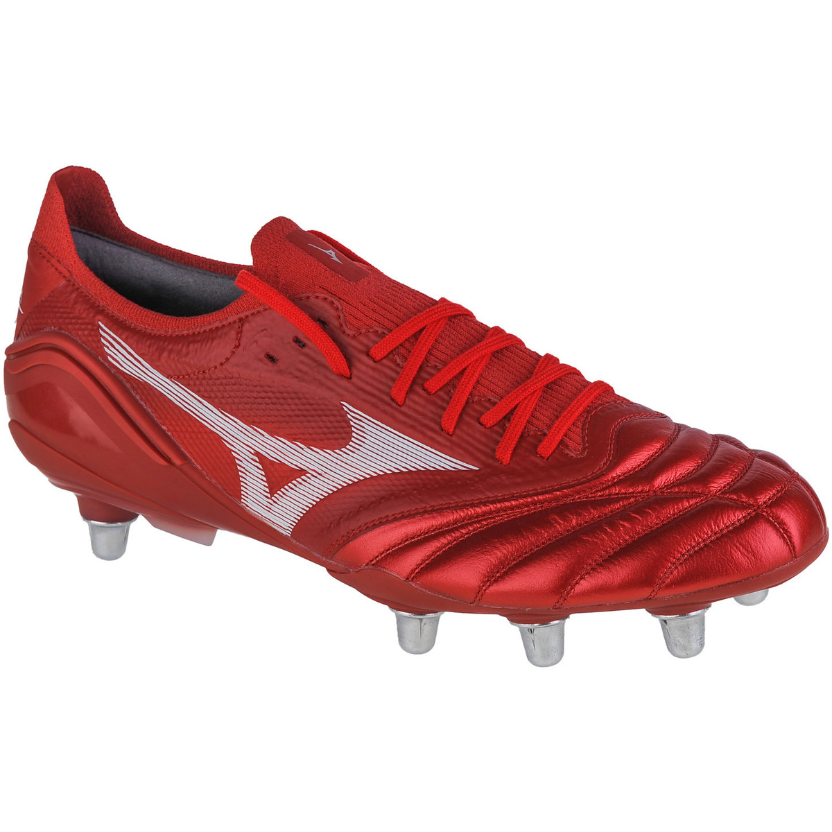 Zapatos Hombre Fútbol Mizuno Morelia Neo III Beta Elite SI Rojo