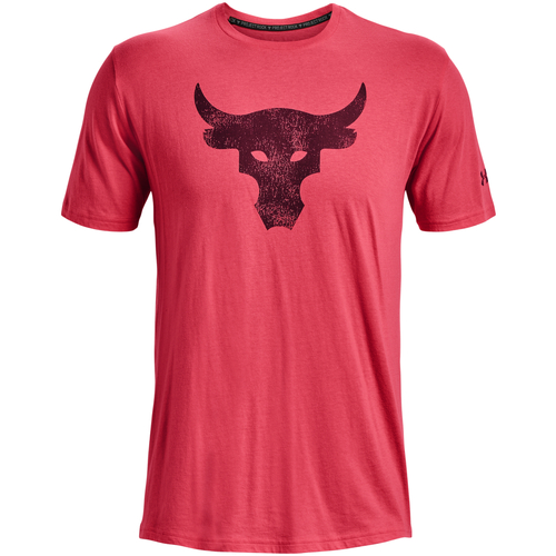 Under Armour Project Rock Brahma Bull Rosa - textil Camisetas sin