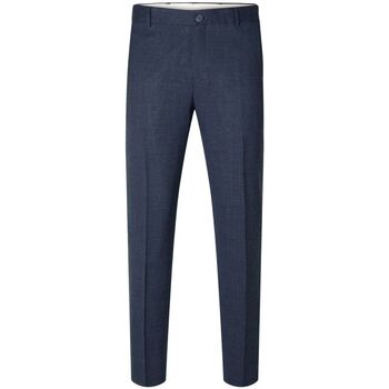 textil Hombre Pantalones Selected 16087871 OASIS PANT-DARK NAVY Azul