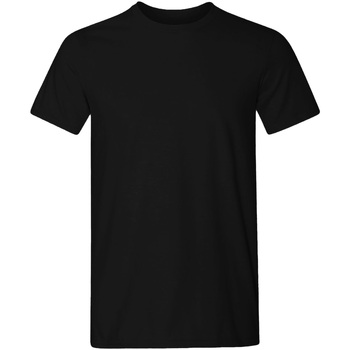textil Hombre Camisetas manga larga Gildan Softstyle Negro