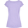 textil Mujer Camisetas manga larga Build Your Brand BB013 Violeta