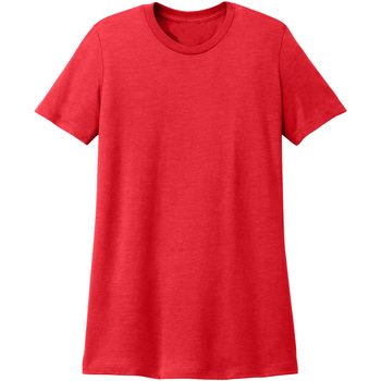 textil Mujer Camisetas manga larga Gildan Softstyle CVC Rojo