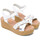 Zapatos Mujer Sandalias Porronet 2961 Blanco