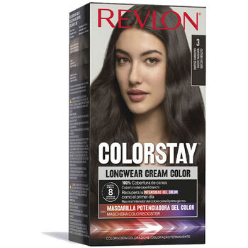 Belleza Mujer Coloración Revlon Colorstay Tinte Color Permanente 3-castaño Oscuro 