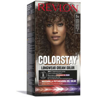 Belleza Mujer Coloración Revlon Colorstay Tinte Color Permanente 5,12-castaño Glacial 
