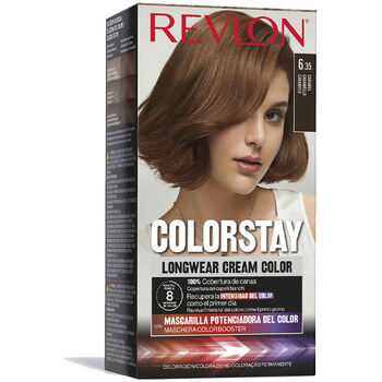 Belleza Mujer Coloración Revlon Colorstay Tinte Color Permanente 6,35-caramelo 
