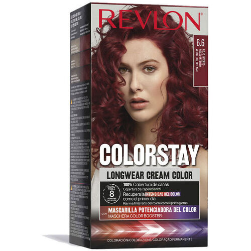 Belleza Mujer Coloración Revlon Colorstay Tinte Color Permanente 6,6-rojo Intenso 