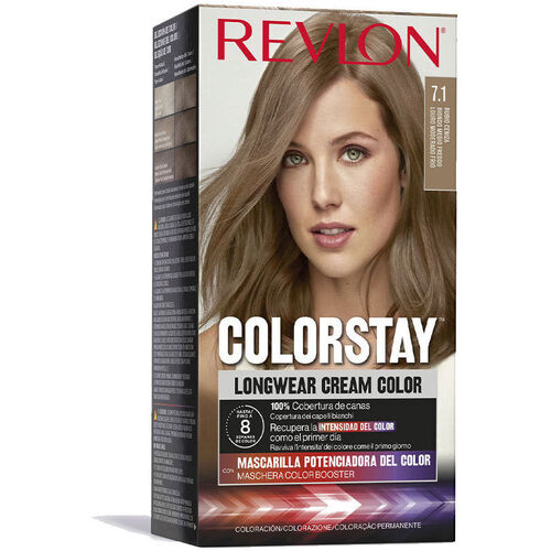 Belleza Mujer Coloración Revlon Colorstay Tinte Color Permanente 7,1-rubio Ceniza 