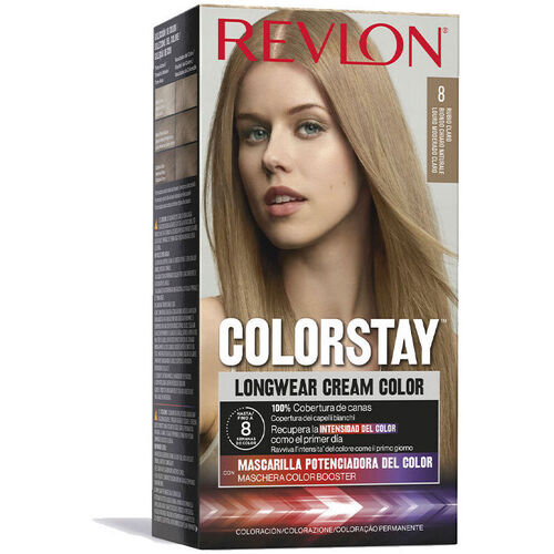 Belleza Mujer Coloración Revlon Colorstay Tinte Color Permanente 8-rubio Claro 