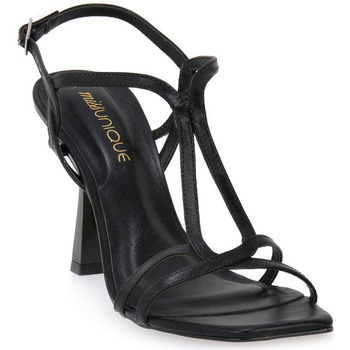 Zapatos Mujer Sandalias Miss Unique UNIQUE  VENETO NERO Negro
