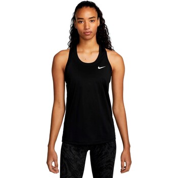textil Mujer Camisetas sin mangas Nike CAMISETA TIRANTES MUJER  DRI-FIT DX0706 Negro
