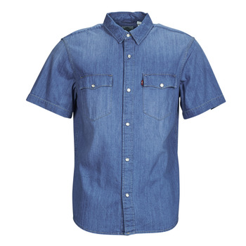 textil Hombre Camisas manga corta Levi's SS RELAXED FIT WESTERN Azul