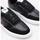 Zapatos Hombre Zapatillas bajas Calvin Klein Jeans CASUAL CUPSOLE IRREGULAR LINES Negro