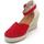 Zapatos Mujer Sandalias Mediterranea 30147 Rojo
