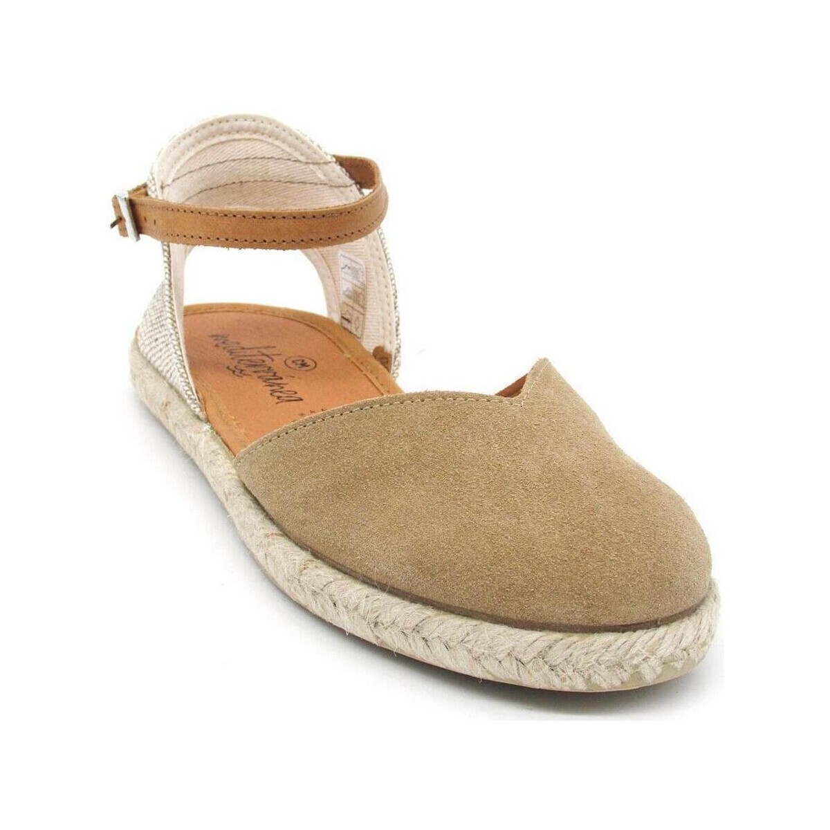 Zapatos Mujer Sandalias Mediterranea 20156 Beige