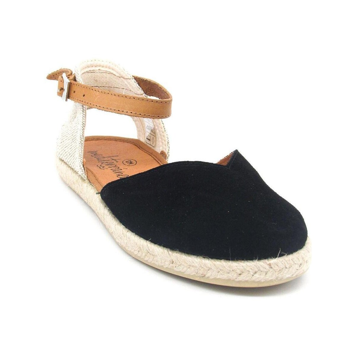 Zapatos Mujer Sandalias Mediterranea 20156 Negro