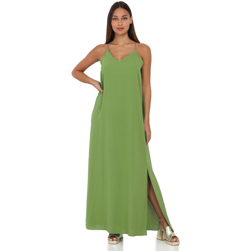 textil Mujer Vestidos La Modeuse 66669_P155375 Verde