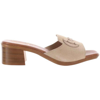 Zapatos Mujer Botines Oh My Sandals Sandalia tacón -5175 beige Beige