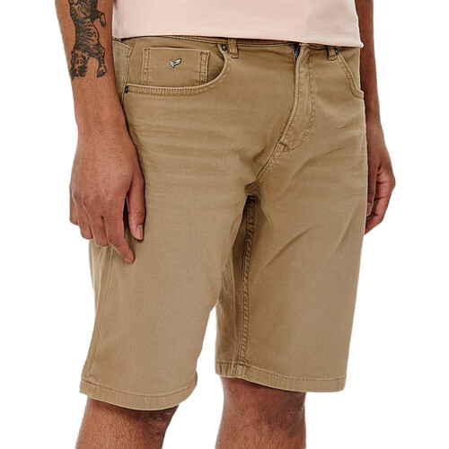textil Hombre Shorts / Bermudas Kaporal  Beige