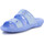 Zapatos Niños Sandalias Crocs CLASSIC GLITTER SANDAL KIDS MOON JELLY 207788-5Q6 Azul