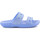 Zapatos Niños Sandalias Crocs CLASSIC GLITTER SANDAL KIDS MOON JELLY 207788-5Q6 Azul