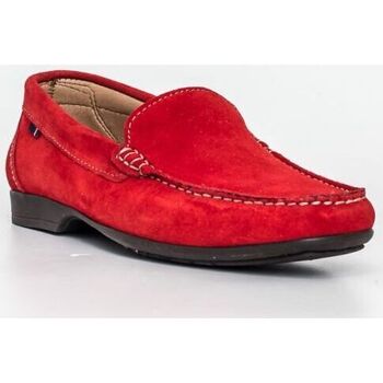 Zapatos Hombre Mocasín Heymo 23006113 Rojo