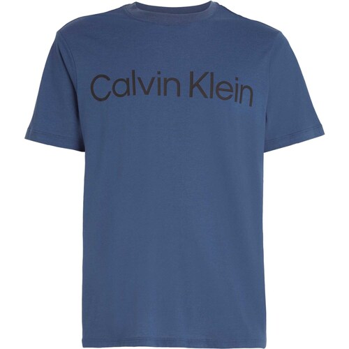 textil Hombre Tops y Camisetas Calvin Klein Jeans Pw - S/S T-Shirt Azul